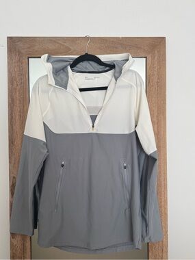 Under Armour Light Cream Hooded Zip Jacket